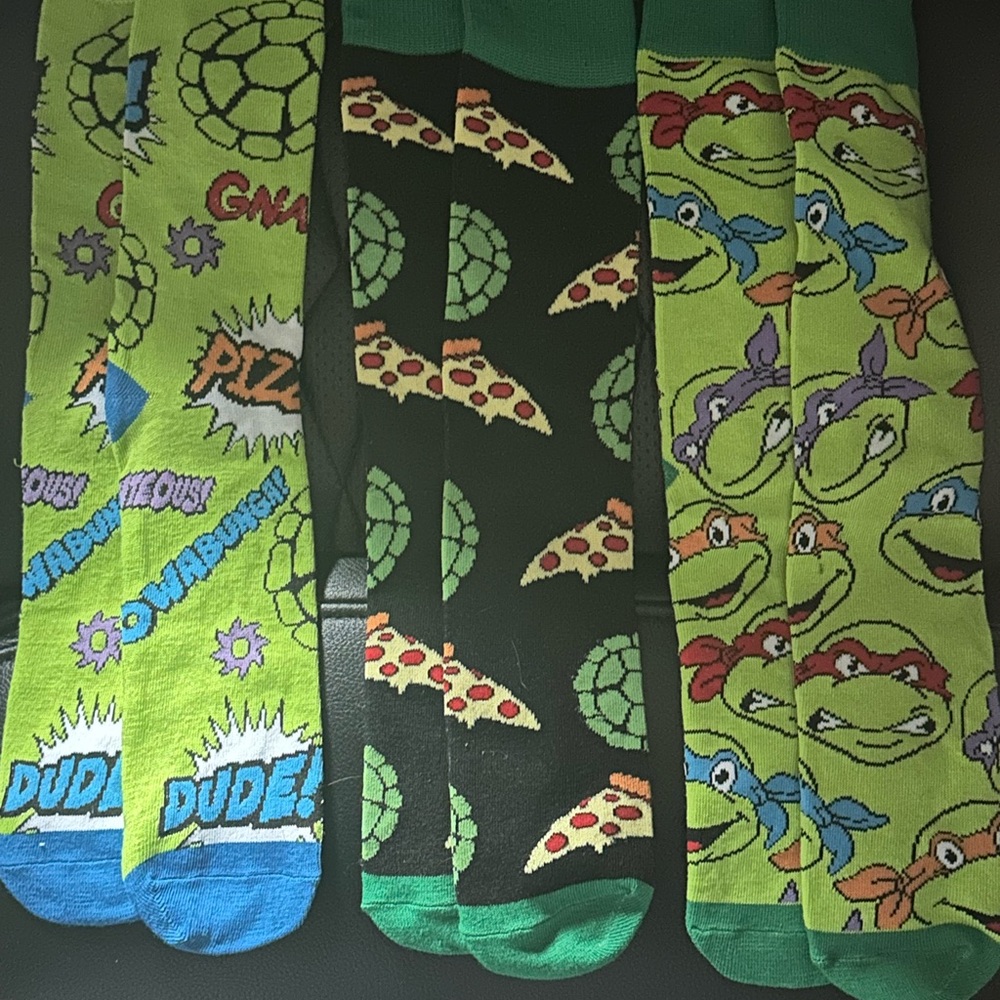 Teenage Mutant Ninja Turtles Graphic Socks Set